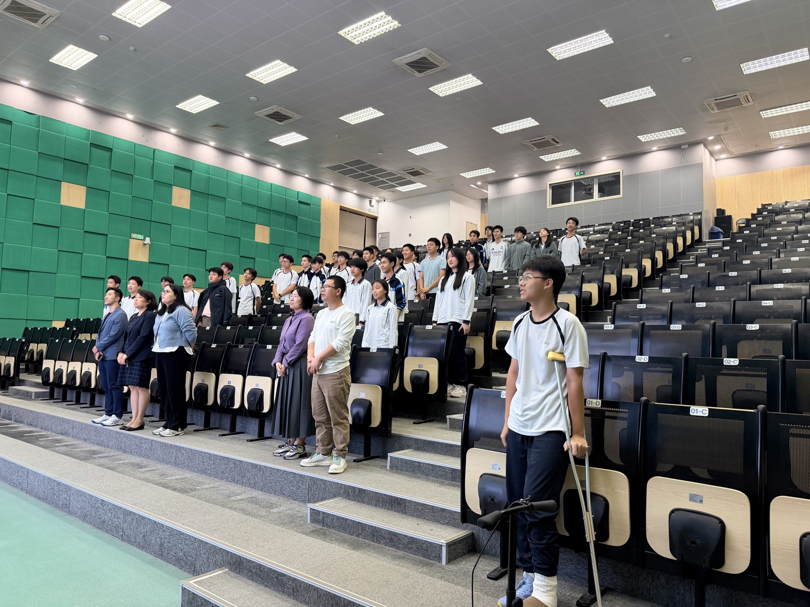 留存影像中的师生合影